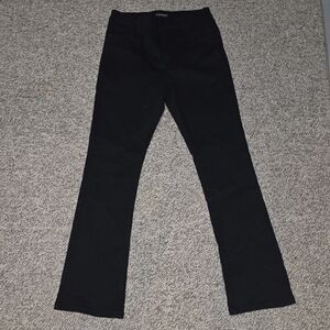 Chic Black Flared Pants